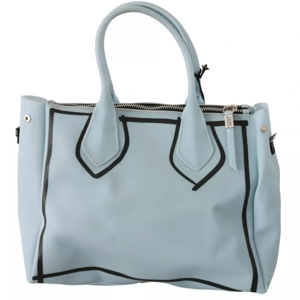 Gianni Chiarini GUM COLLECTION Powder Blue Tote w/ slight defects NWT - Picture 1 of 10